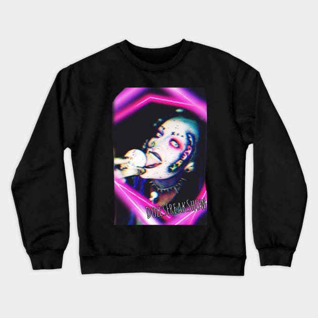 Freak Crewneck Sweatshirt by Dollsfreakshow